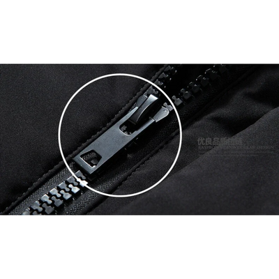 Winterjacke mit Fellimitat-Kapuze für Männer