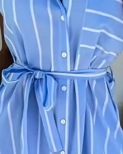 Kleid Gestreift Mode Straße