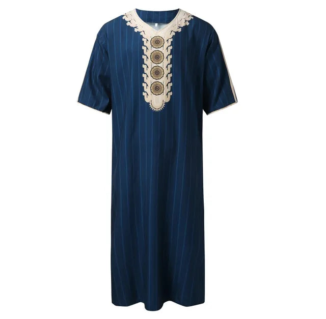 Heidi-Mode | Lockere Fleece mit V-Ausschnitt Djellaba