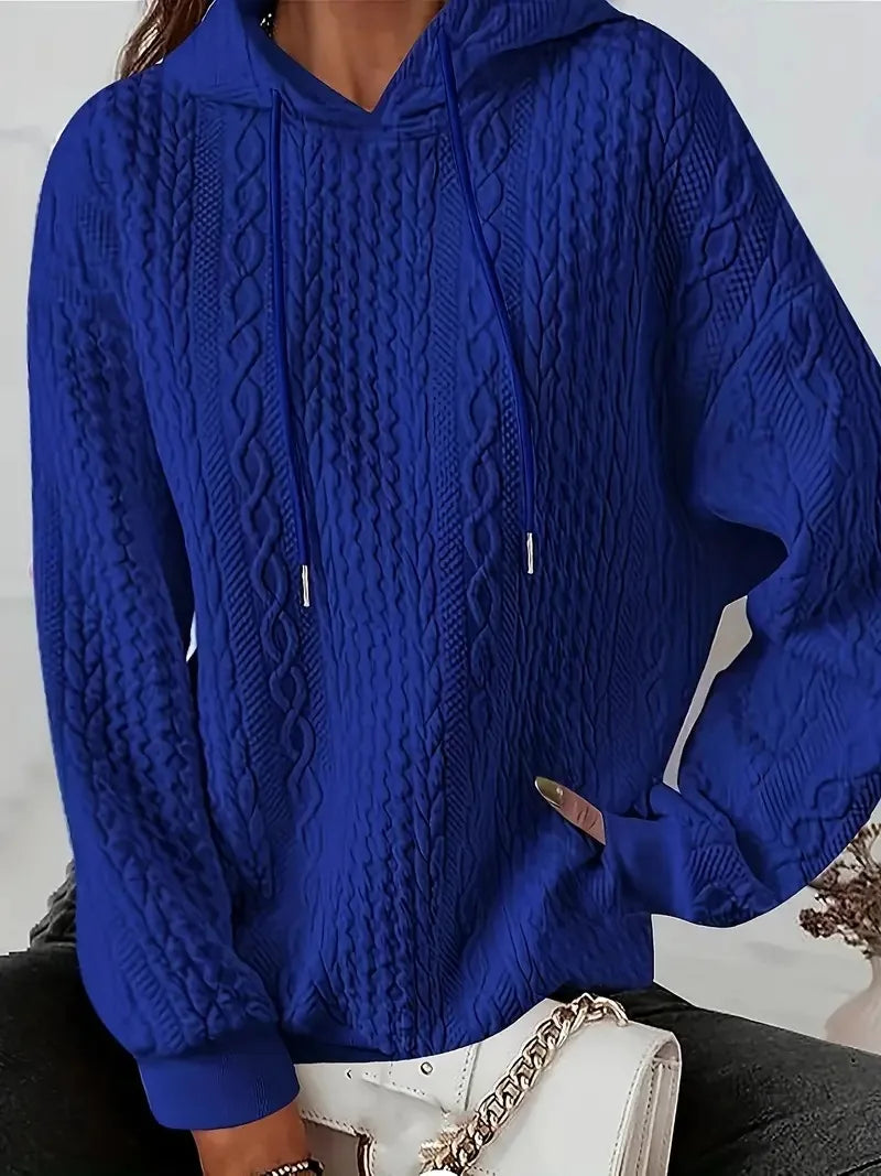 Alexis | Kuscheliges Winter Kapuzensweatshirt