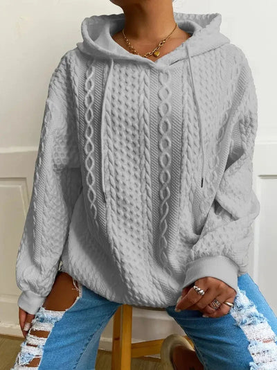 Alexis | Kuscheliges Winter Kapuzensweatshirt