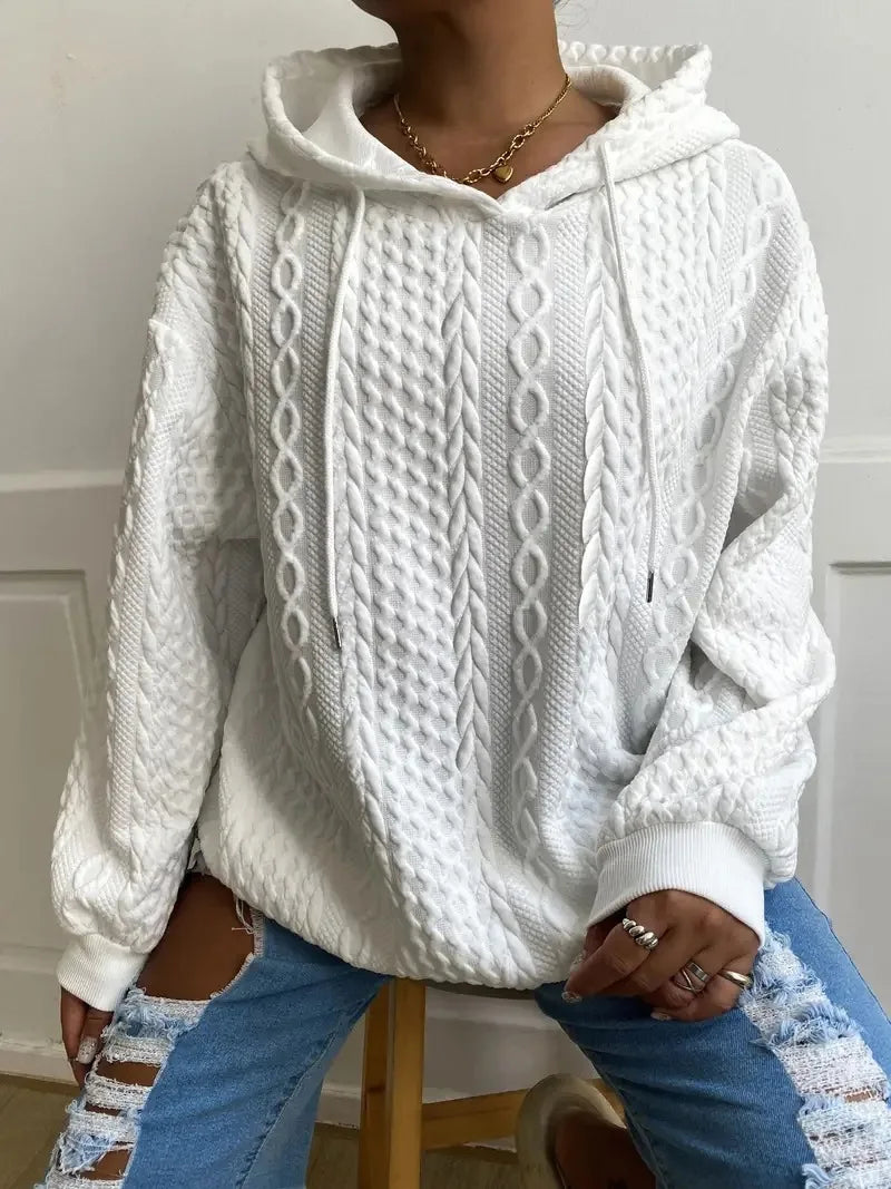 Alexis | Kuscheliges Winter Kapuzensweatshirt