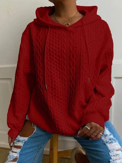 Alexis | Kuscheliges Winter Kapuzensweatshirt