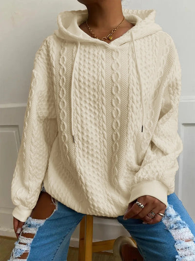 Alexis | Kuscheliges Winter Kapuzensweatshirt