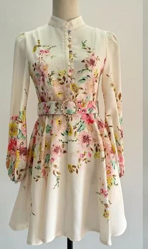 Alise | Geknotetes Minikleid