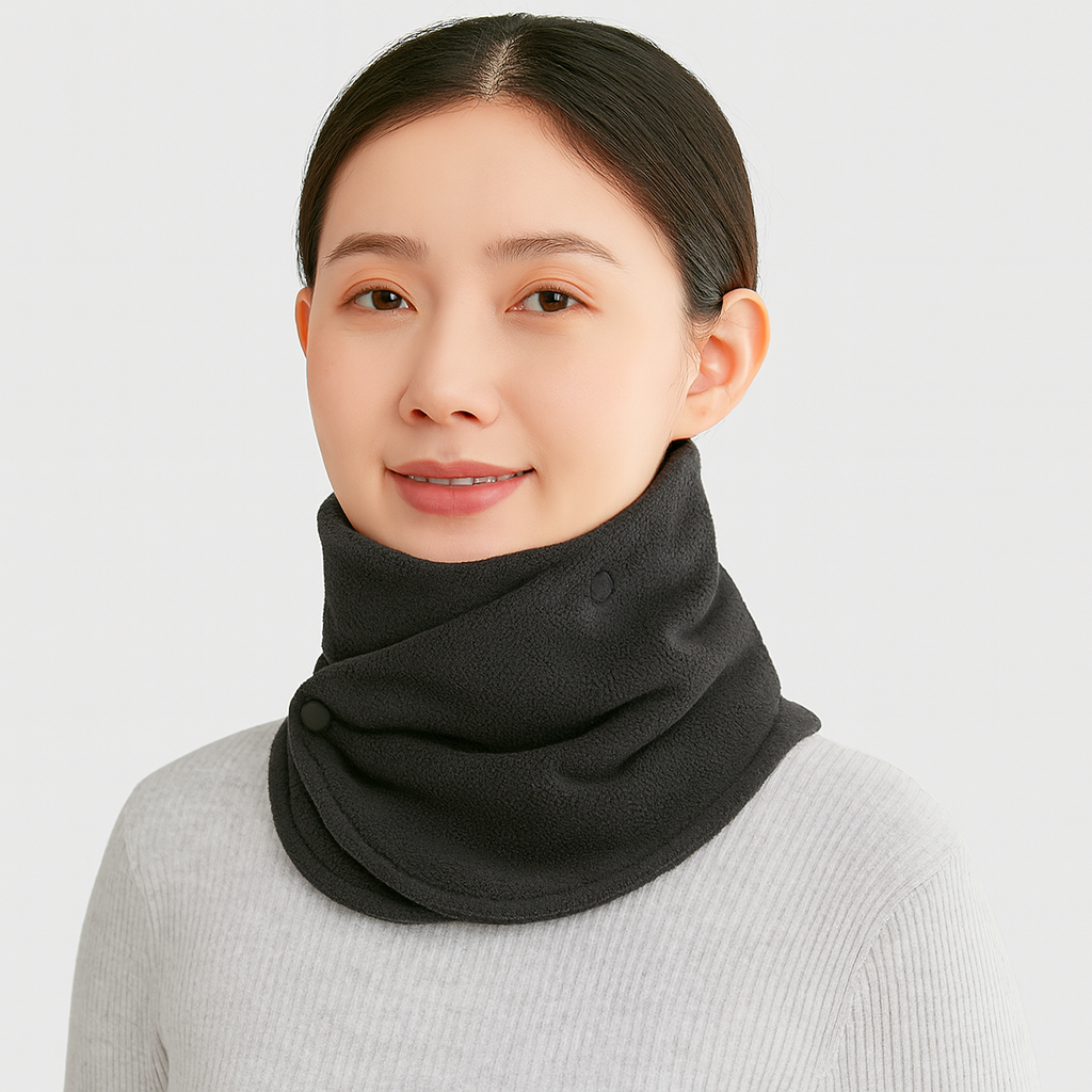 Alvera | Samt-Halstuch für warme Wintertage