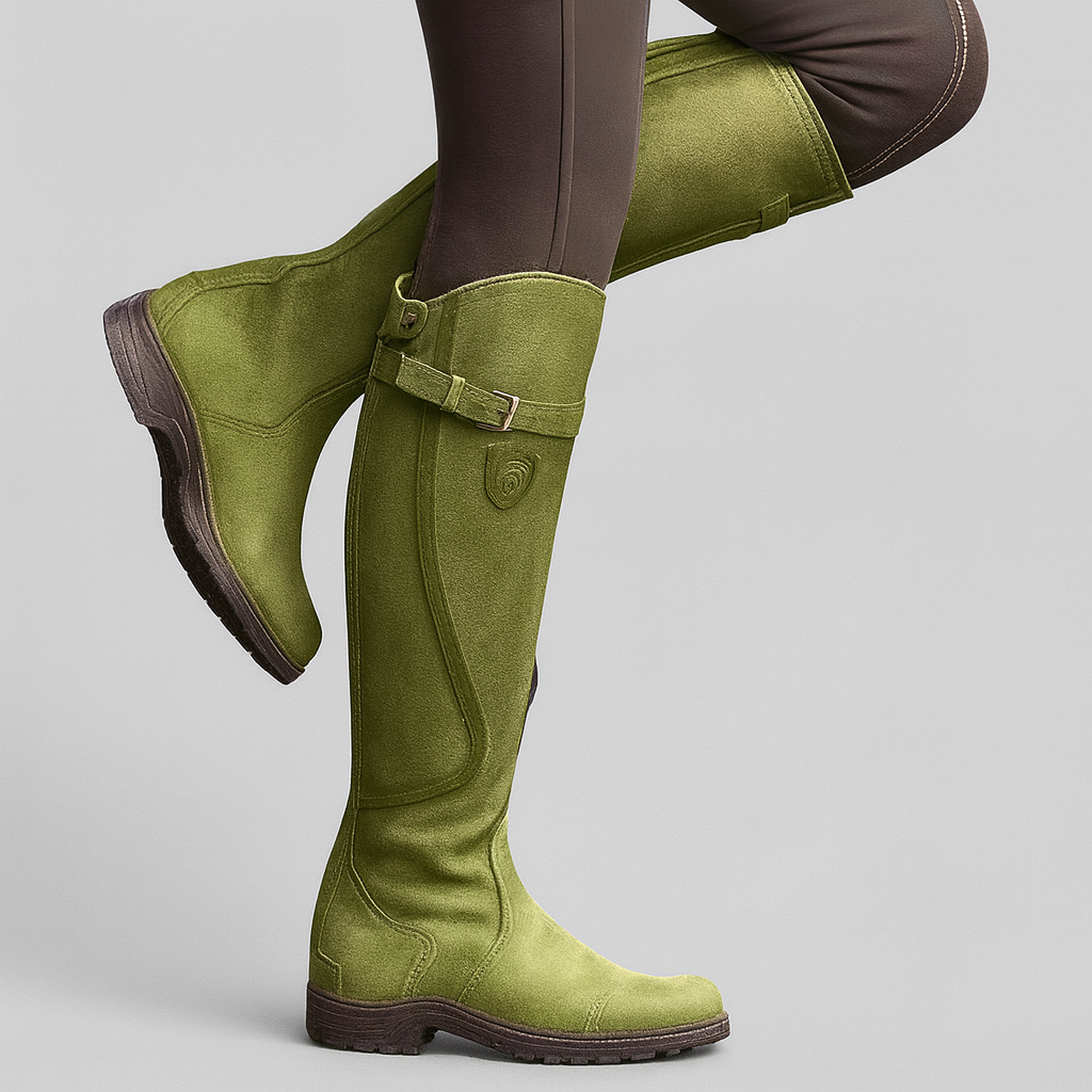 Amalia | Elegante wasserdichte Lederstiefel