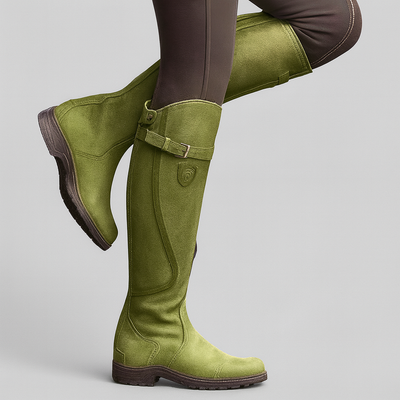 Amalia | Elegante wasserdichte Lederstiefel