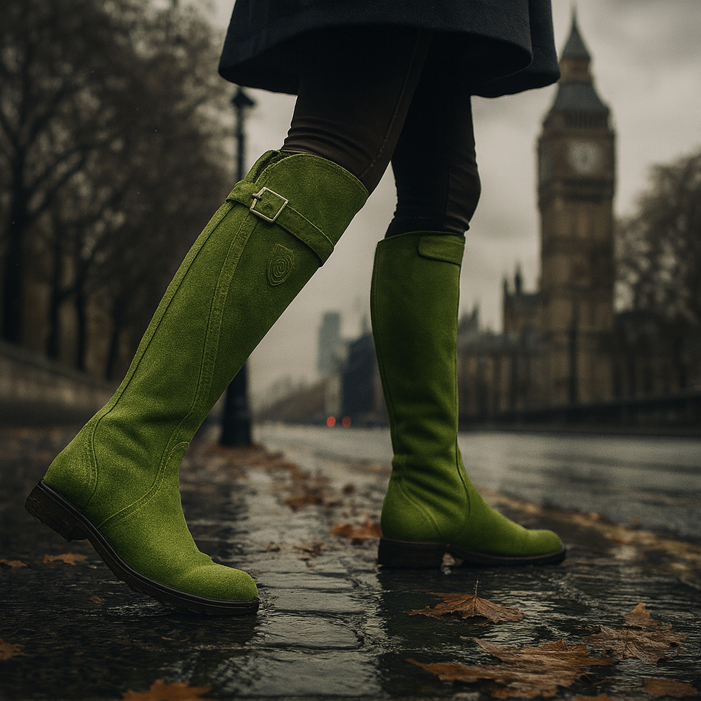 Amalia | Elegante wasserdichte Lederstiefel