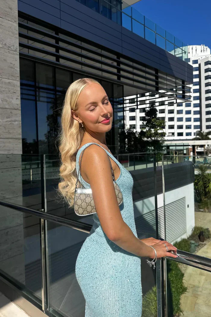 MAUDE | LANGES ÄRMELLOSES KLEID