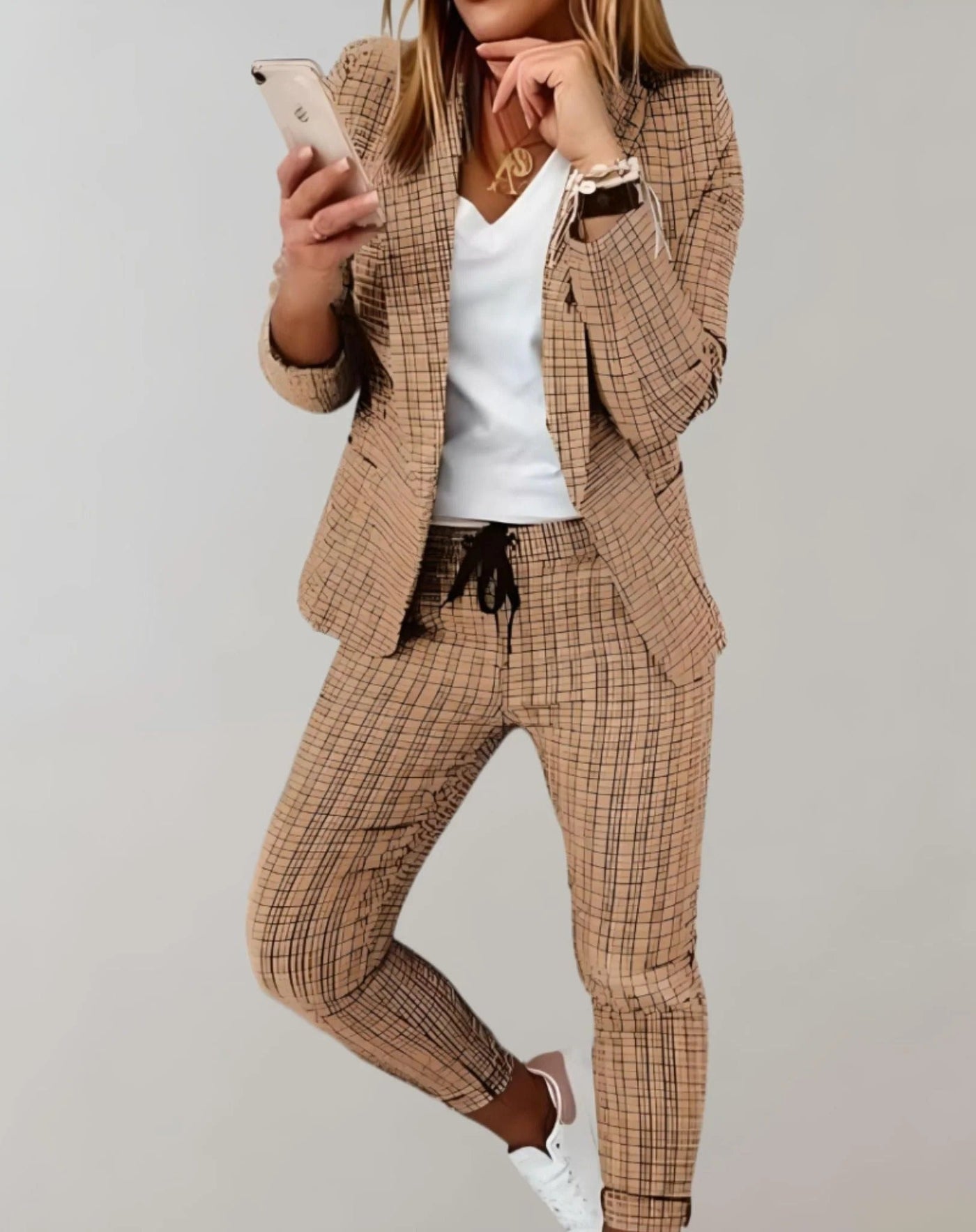 Blazer und Hose Set für Frauen