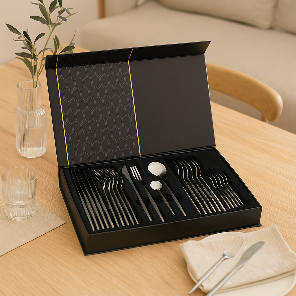 Ardenza | 24-teiliges Western-Steakbesteck-Set