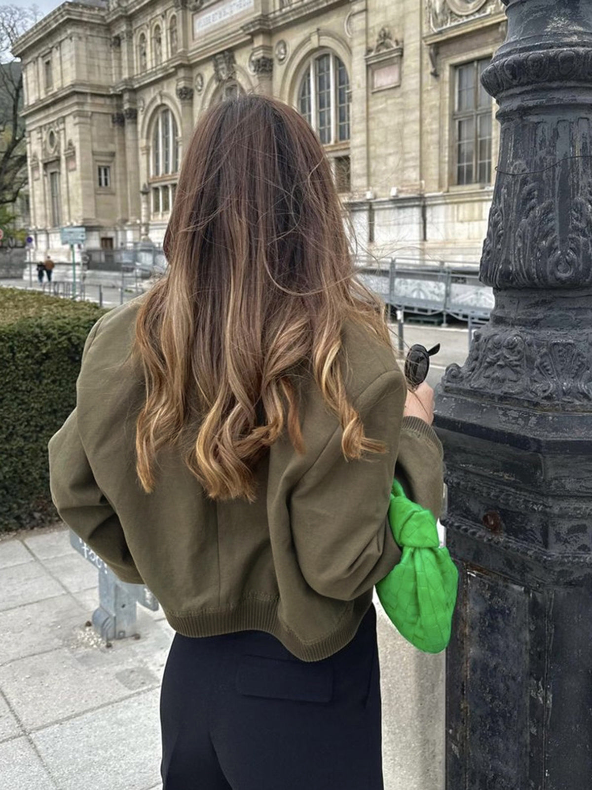 Heidi-Mode | Legere Army Bomberjacke für Damen