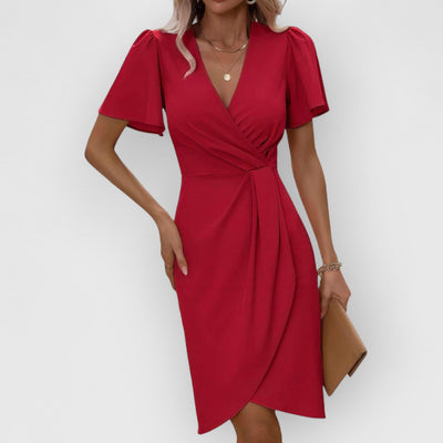 Brianna | Klassisches Wickelkleid