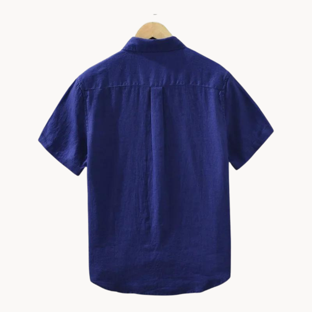 ADALBERT - KURZARMHEMD LEICHT UND LUFTIG