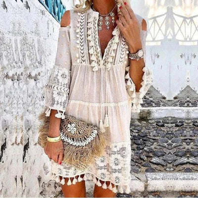 Bella | Minikleid im Boho Stil