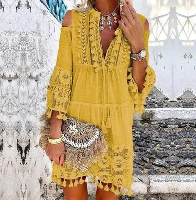 Bella | Minikleid im Boho Stil
