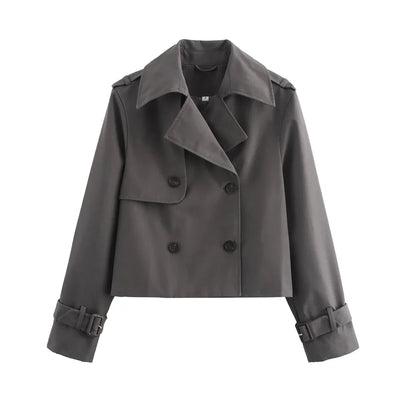 HANNELORE - KURZE TRENCH JACKE