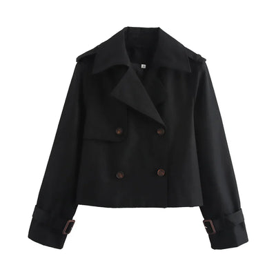 HANNELORE - KURZE TRENCH JACKE