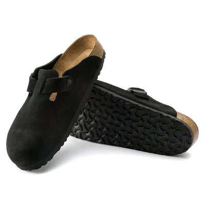 Wildleder-Loafer-Sandalen mit Schnalle für Herren