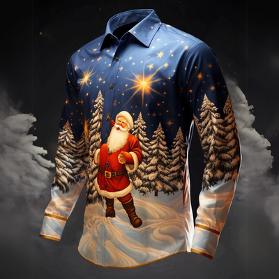 Stylisches Weihnachtshemd für Herren