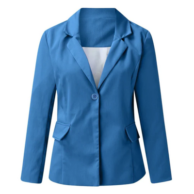 Unifarbener Blazer für Frauen