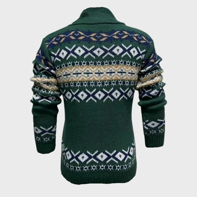 Stilvolle Strickjacke mit Knöpfen für Männer