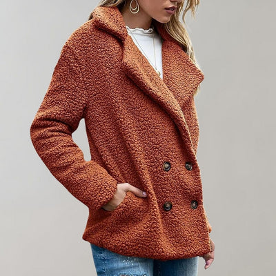 Flauschige Jacke für Frauen