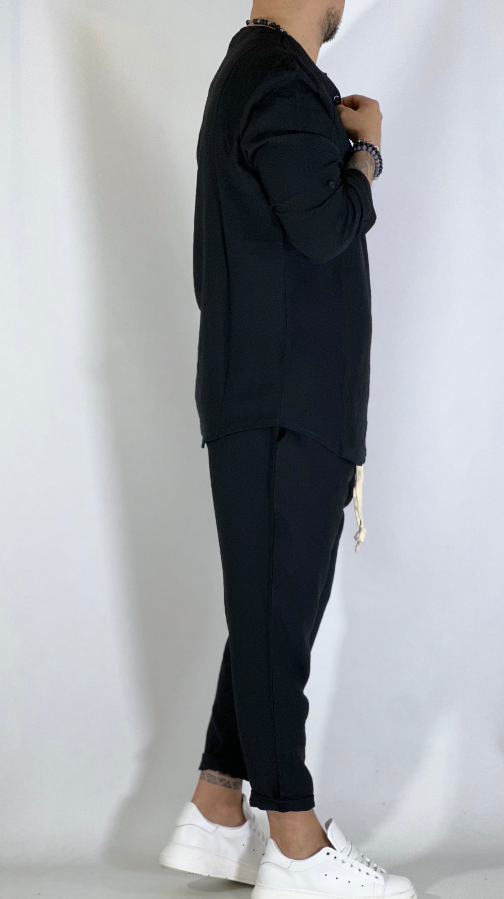 ADEMARO – HEMD UND HOSENSET IM JAPANISCHEN STIL