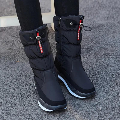 Stylische Puffer-Winterstiefel für Frauen