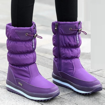 Stylische Puffer-Winterstiefel für Frauen