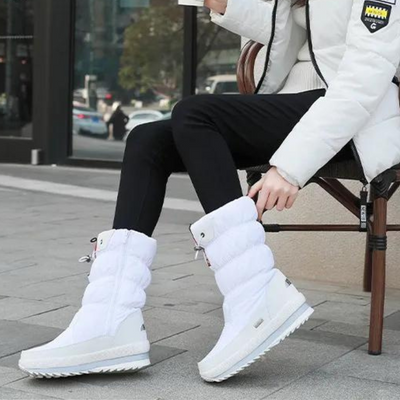 Stylische Puffer-Winterstiefel für Frauen