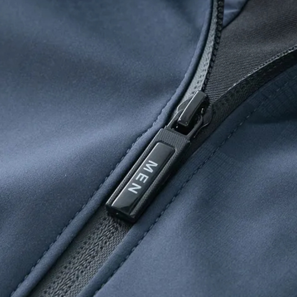 Leichte Sportjacke mit Reissverschluss für Männer