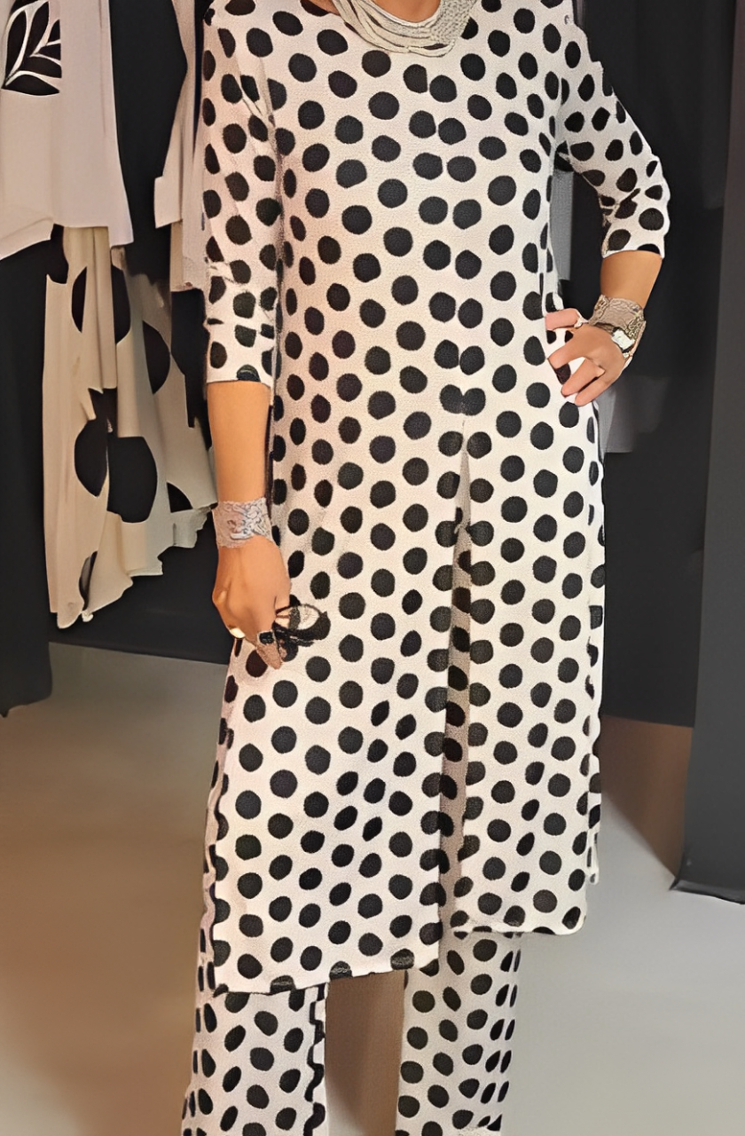 Liliana | Zweiteiliges Set Premium Punktmuster