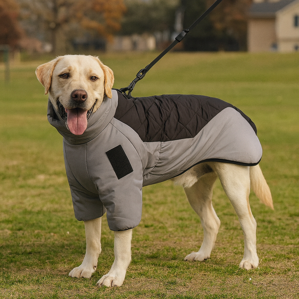PawEase – Hundejacke mit verstellbarer Passform und integriertem Geschirr