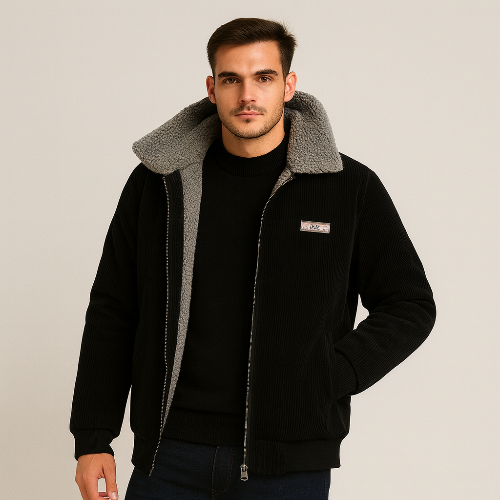 Ralph | Herren Cordjacke – Zeitlose warme Winterjacke