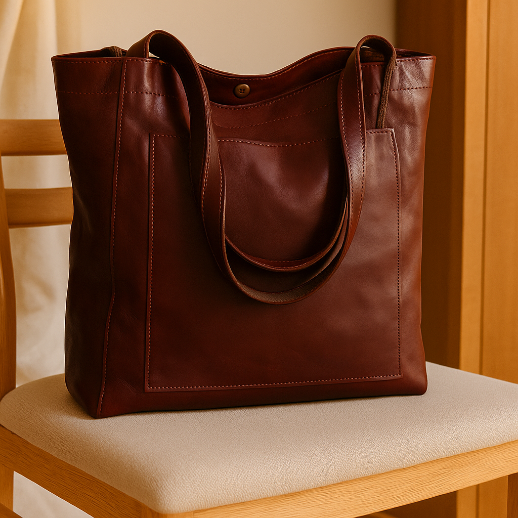 Echtlederhandtasche für Damen – Hochwertige Verarbeitung und zeitloses Design