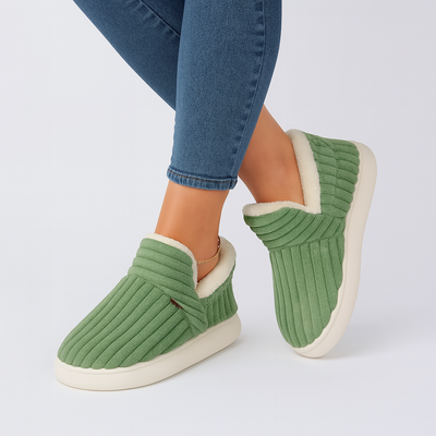 FuzzyWarm | Kuschelige Slip-On-Hausschuhe