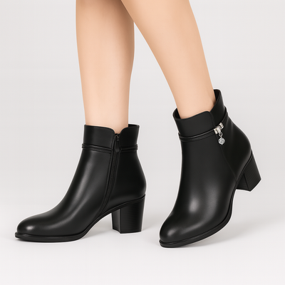 Rosemary | Elegante gefütterte Stiefeletten für den Winter