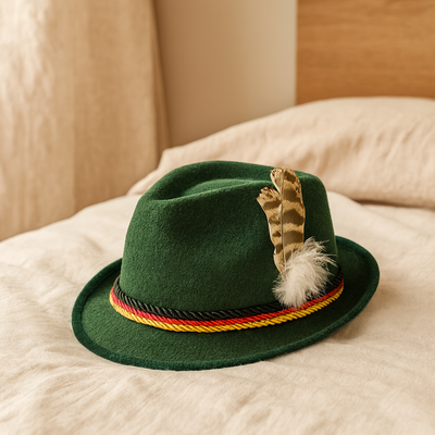 Oktoberfest Hut Herren – Münchner Jazzhut im Bayerischen Stil