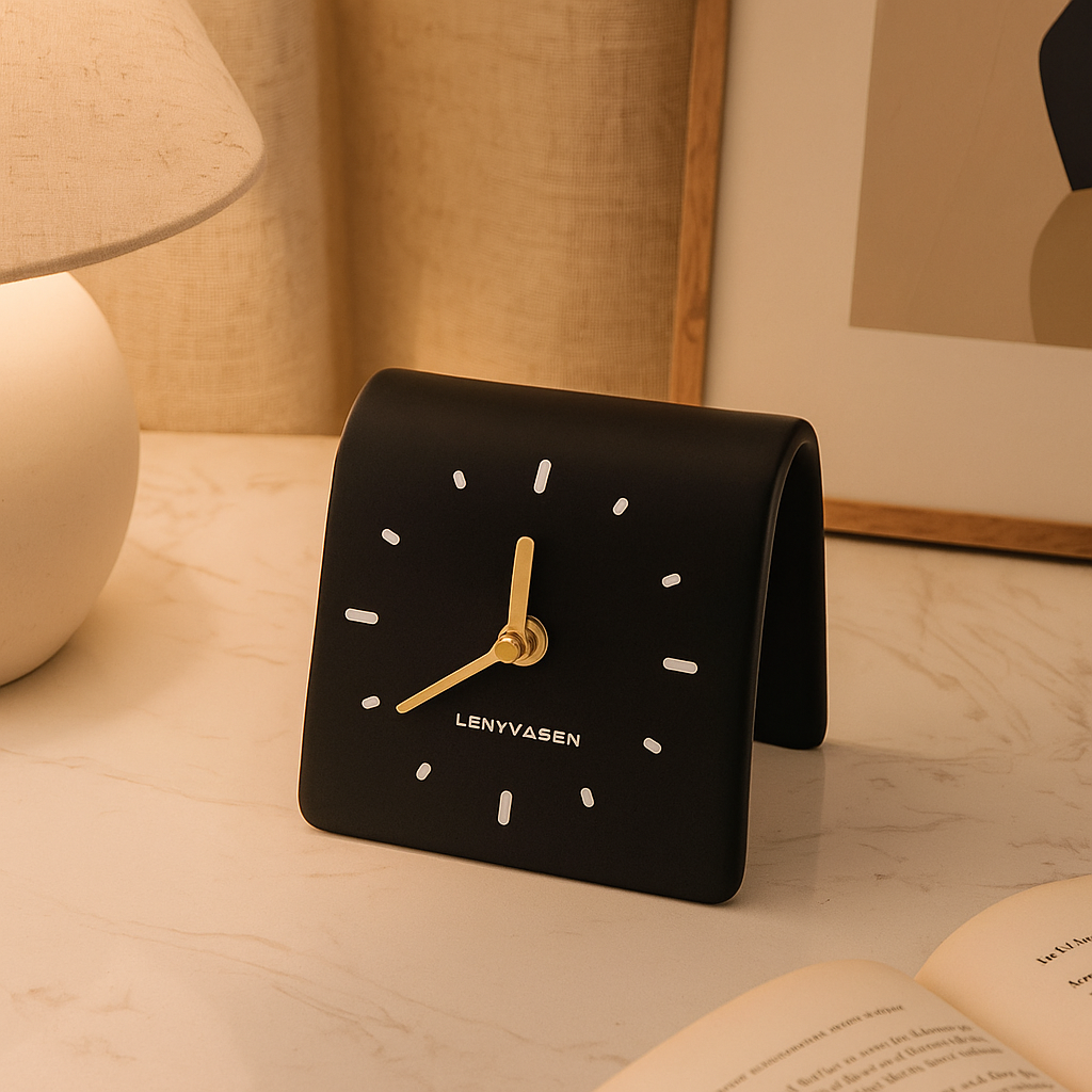 Chronova – Künstlerisches Modernes Bordüre mit Minimalistischem Runddesign