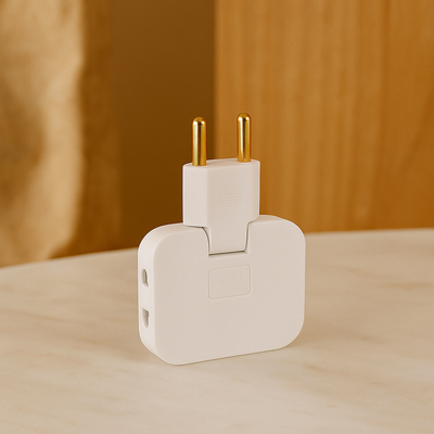 FlexiPlug – Ultradünne 180° drehbare Steckdosenleiste mit mehreren Steckdosen