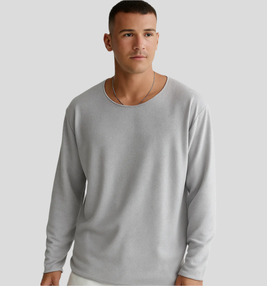 Elias – Herren Atmungsaktive Strickhemden für den Alltag