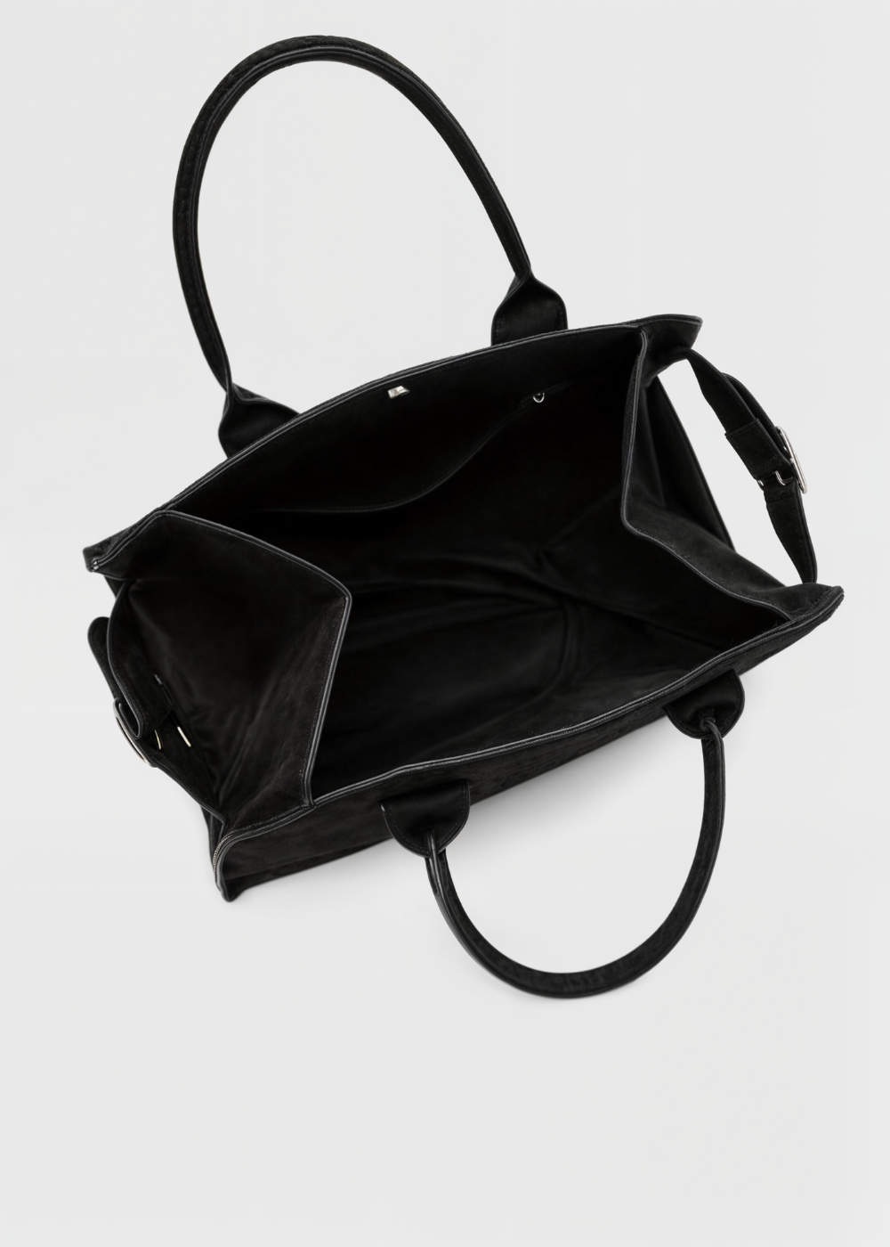 Vegane Wildleder Schultertasche Damen – Kleine Handtasche mit Magnetverschluss