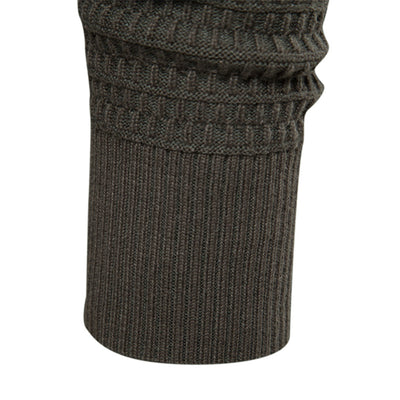 Einfache Winterstrickjacke für Männer