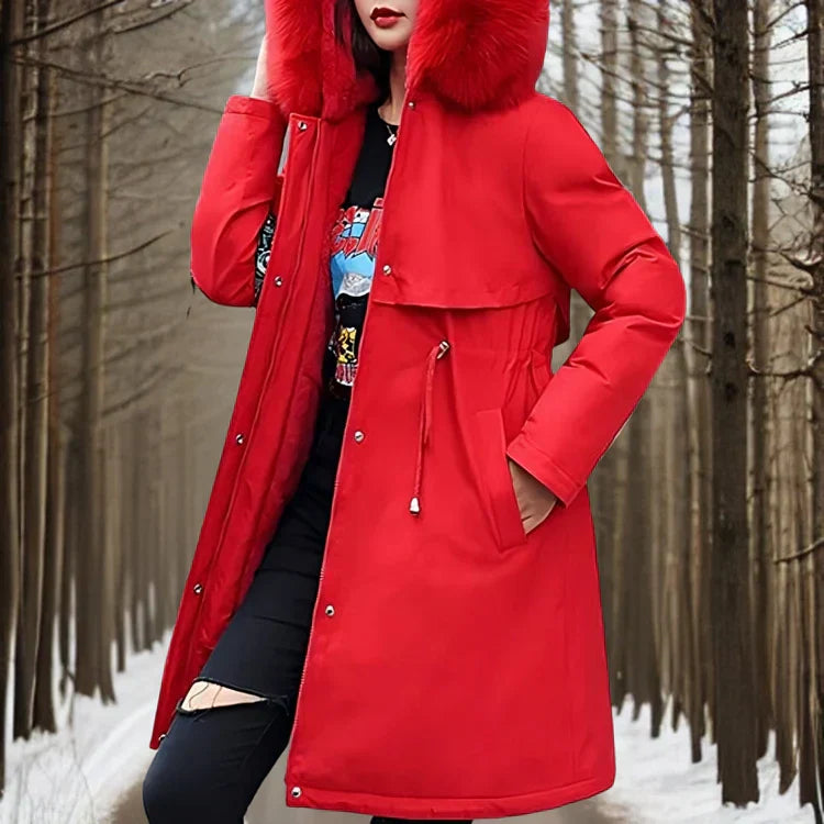 Lange Winterjacke für Damen