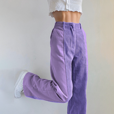 Lauren | Casual Stylish Hoch Taillierte Cordhose