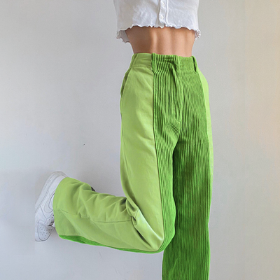 Lauren | Casual Stylish Hoch Taillierte Cordhose