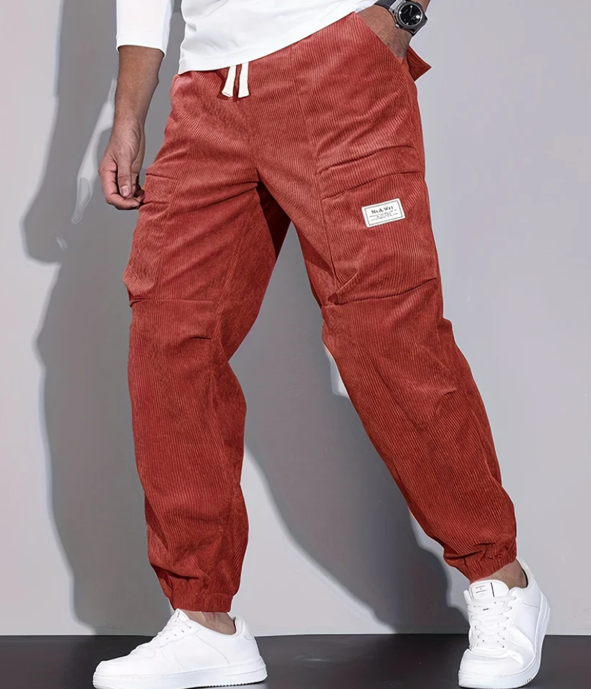 Anthony | Lässiger Trend Cordino Cordhose