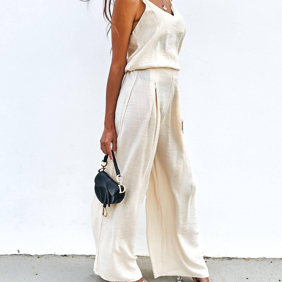 Damen Anzug Set Weicher Stoff Elegantes Design